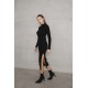 LONG KNITWEAR DRESS WITH STRAPS